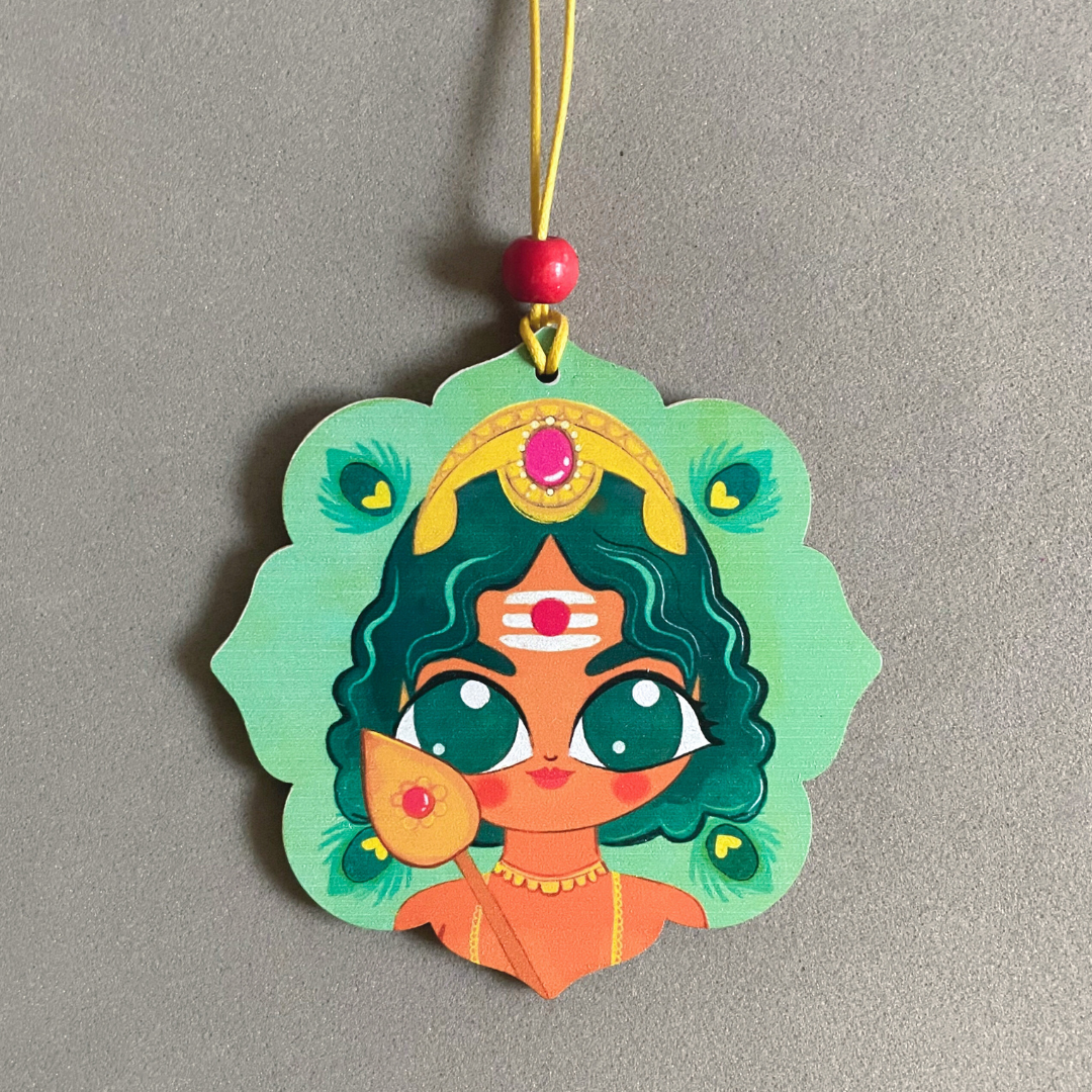 Murugan- Car Charm