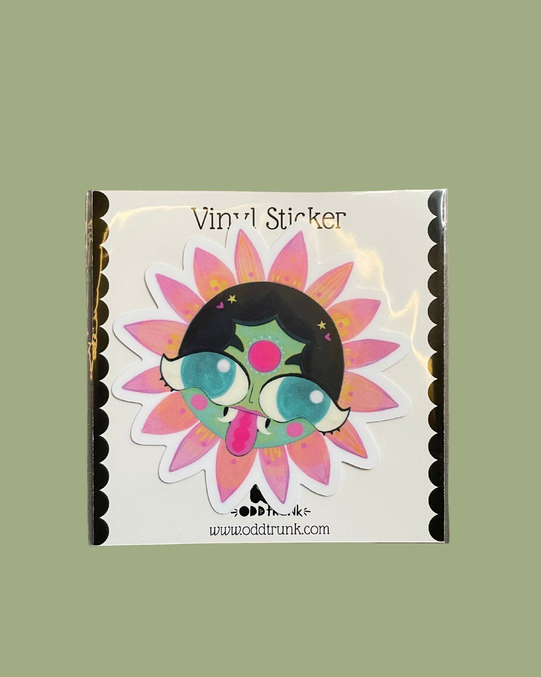 Drishti Bommai | Lily - Vinyl Sticker | 3'' x 3''