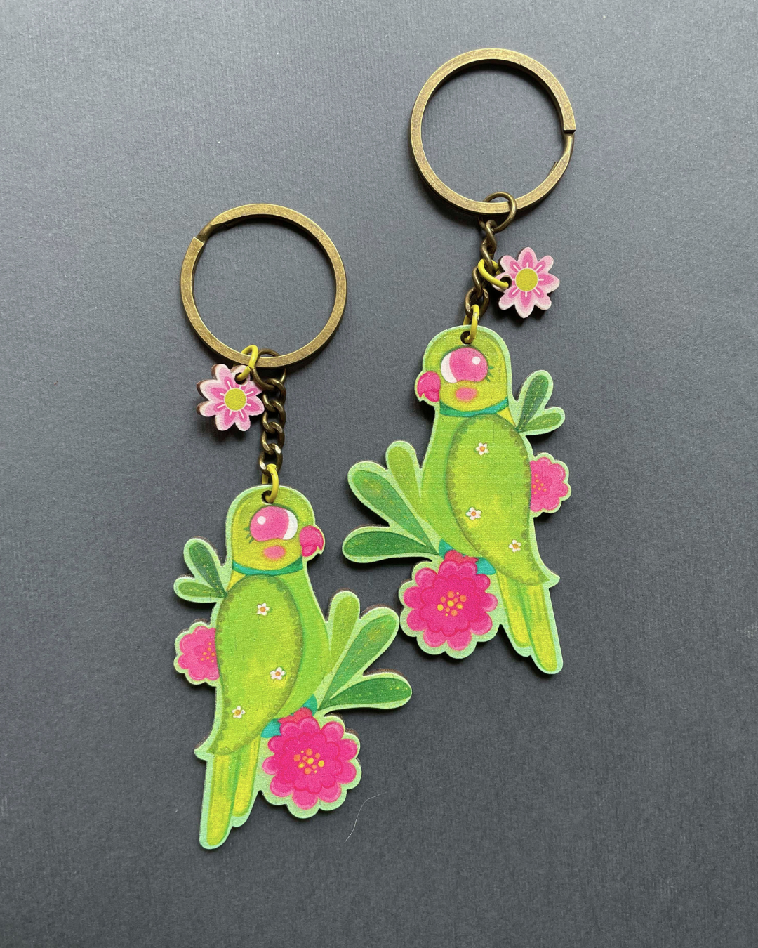 Pachai Kizhi | Parakeet - Keychain