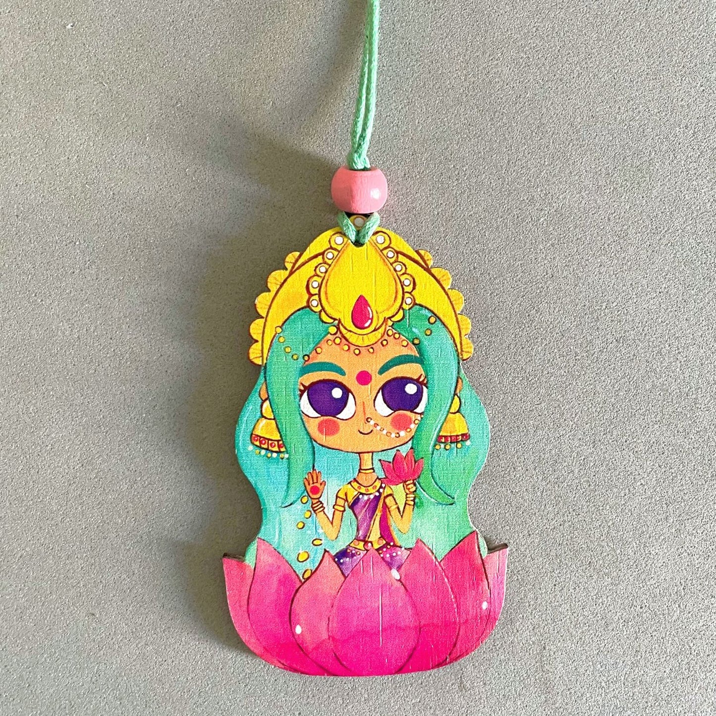 Lakshmi- Car Charm