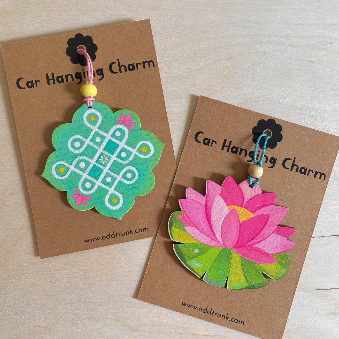 Lily Pad- Car Charm