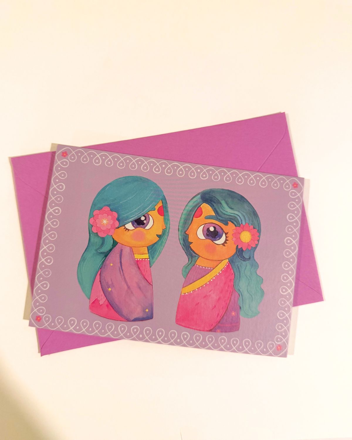 Gossip & Giggles- Greeting Card