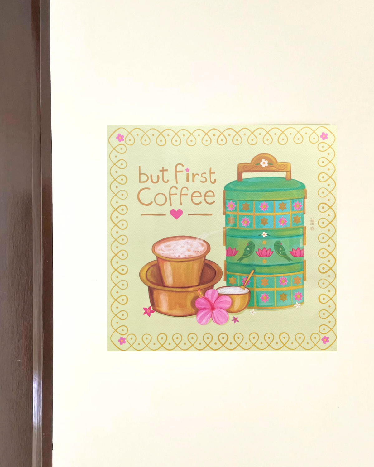 But First Coffee- 11'' x 11'' Art Print | Poster