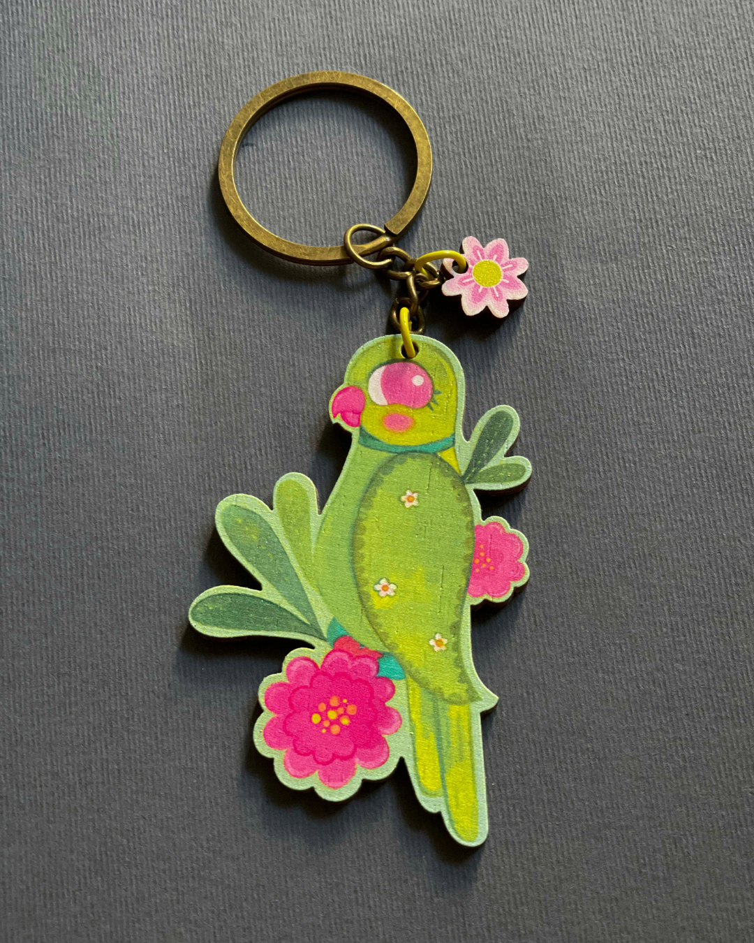 Pachai Kizhi | Parakeet - Keychain