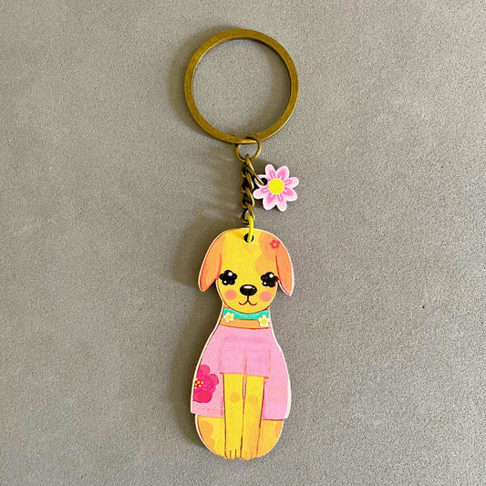 Ginger Dog- Keychain