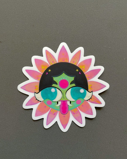 Drishti Bommai | Lily - Vinyl Sticker | 3'' x 3''