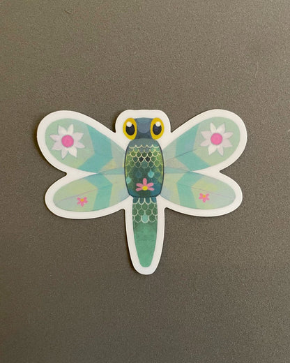Dragonfly - Vinyl Sticker | 2'' x 3''