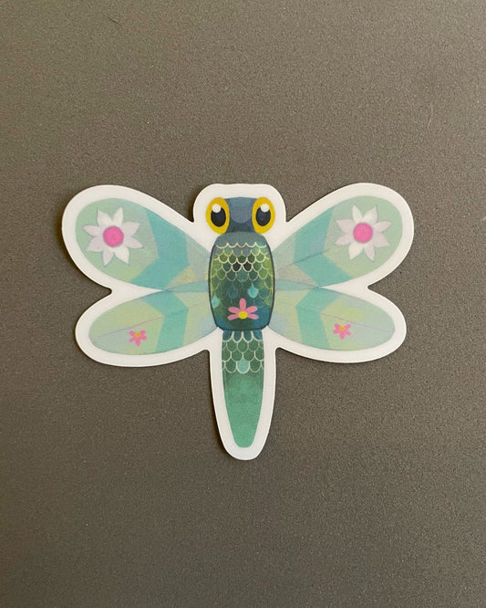 Dragonfly - Vinyl Sticker | 2'' x 3''