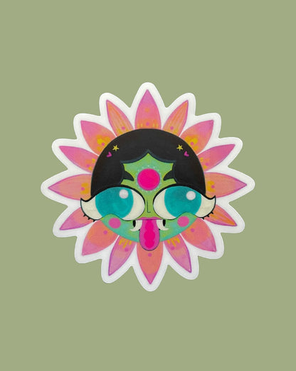 Drishti Bommai | Lily - Vinyl Sticker | 3'' x 3''