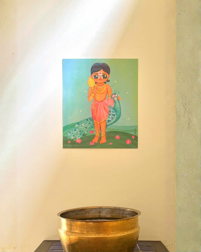 Murugan & Mayil- Art Print/ Poster- 11 x 14 inches