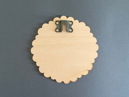 Kanakambaram- Birchwood Evil Eye Wall Plaque - 6 in