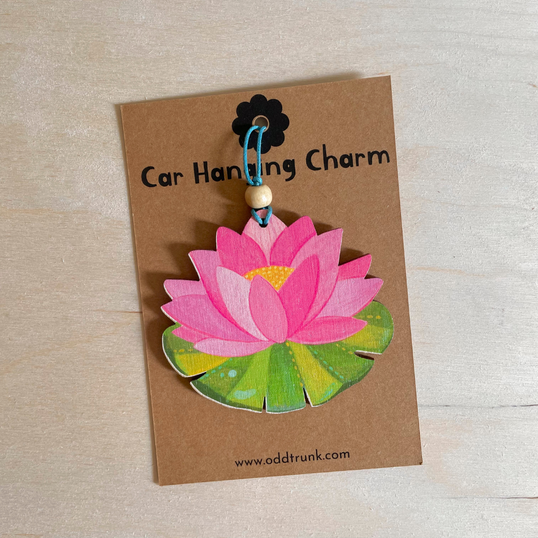 Lily Pad- Car Charm