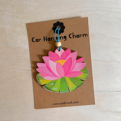 Lily Pad- Car Charm