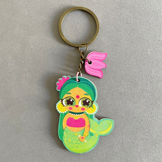 Mermaid- Key & Bag Charm