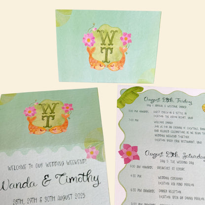 Custom Wedding Crest | Bespoke Wedding Monogram for Invitations, Stationery & Decor